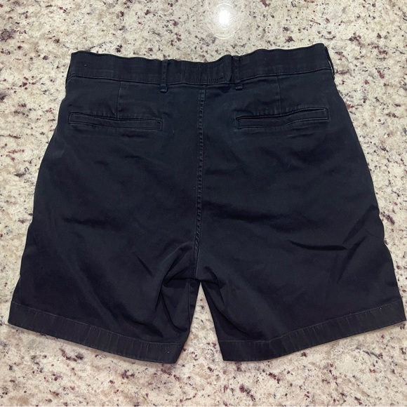 Abercrombie & Fitch All Day Short Size 34 Stretch Black Zip Pocket Chino Men’s - Picture 5 of 7
